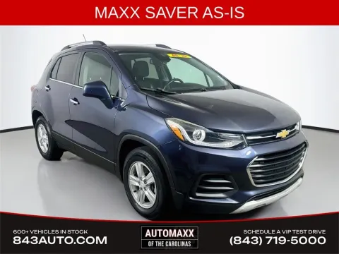 Blue 2018 Chevrolet Trax LT for sale in Summerville, SC