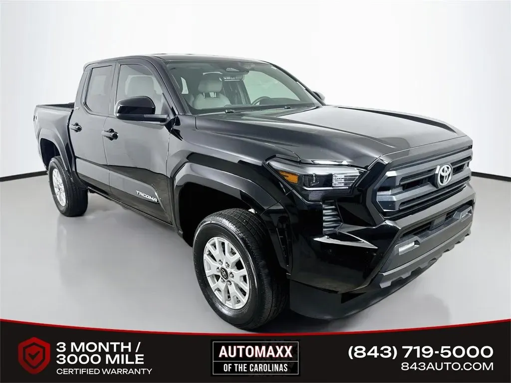 Black 2025 Toyota Tacoma SR5 for sale in Summerville, SC