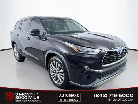 Unknown 2022 Toyota Highlander Hybrid Platinum for sale in Summerville, SC