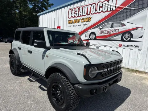 Gray 2023 Ford Bronco Wildtrak for sale in Summerville, SC