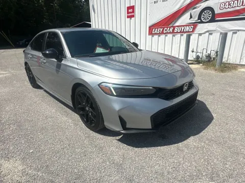 Silver 2025 Honda Civic Sport for sale in Summerville, SC