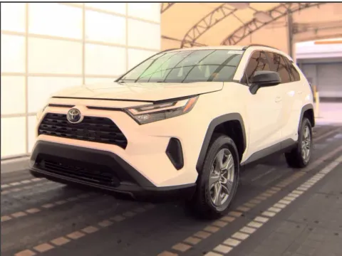 White 2023 Toyota RAV4 Hybrid LE for sale in Summerville, SC