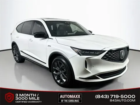 White 2022 Acura MDX A-Spec for sale in Summerville, SC