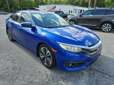 Blue 2016 Honda Civic EX-L for sale in Summerville, SC