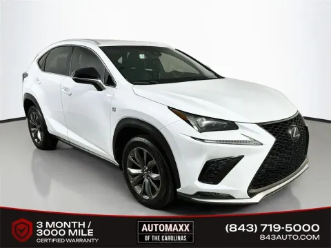 White 2019 Lexus NX 300 F Sport for sale in Summerville, SC