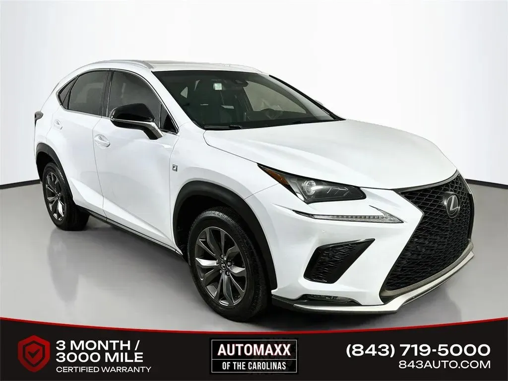 White 2019 Lexus NX 300 F Sport for sale in Summerville, SC