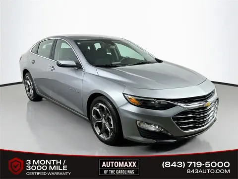Gray 2024 Chevrolet Malibu LT for sale in Summerville, SC