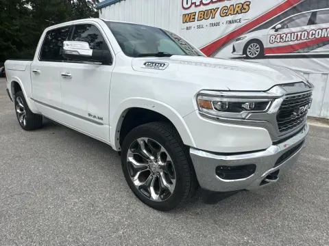 White 2020 Ram 1500 Limited for sale in Summerville, SC