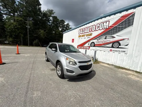 Silver 2017 Chevrolet Equinox LS for sale in Summerville, SC