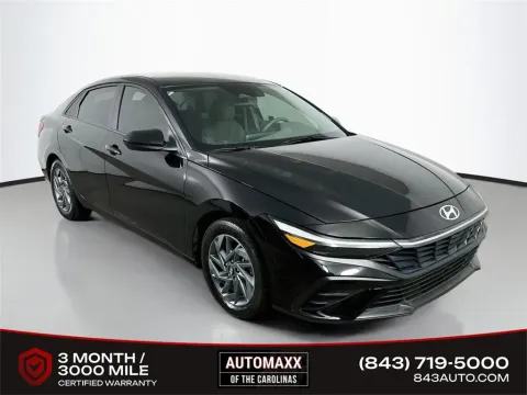 Black 2024 Hyundai Elantra SEL for sale in Summerville, SC