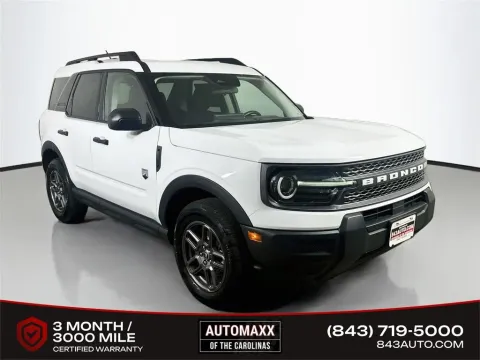 White 2025 Ford Bronco Sport Big Bend for sale in Summerville, SC