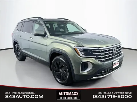 Green 2026 Volkswagen Atlas SE w/Technology for sale in Summerville, SC