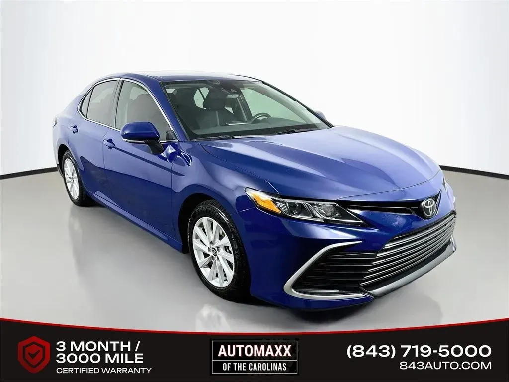 Blue 2024 Toyota Camry LE for sale in Summerville, SC