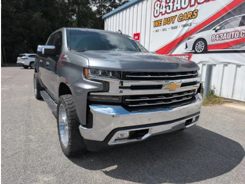 Gray 2020 Chevrolet Silverado 1500 LTZ for sale in Summerville, SC