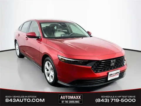 Red 2023 Honda Accord LX for sale in Summerville, SC