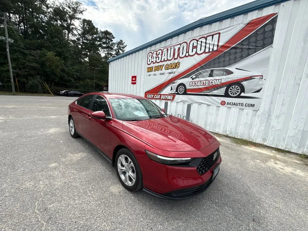 Red 2023 Honda Accord LX for sale in Summerville, SC