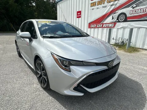 Silver 2021 Toyota Corolla Hatchback XSE for sale in Summerville, SC