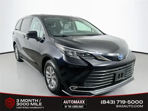 Black 2024 Toyota Sienna XLE for sale in Summerville, SC