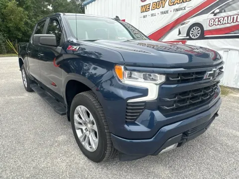 Blue 2022 Chevrolet Silverado 1500 RST for sale in Summerville, SC