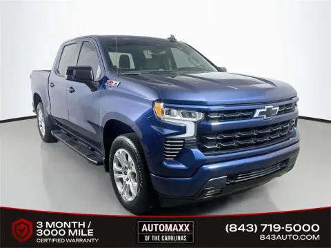 Blue 2022 Chevrolet Silverado 1500 RST for sale in Summerville, SC