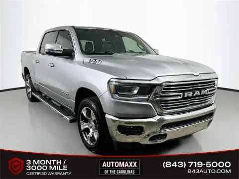 Silver 2023 Ram 1500 Laramie for sale in Summerville, SC