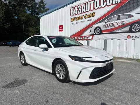 White 2025 Toyota Camry LE for sale in Summerville, SC
