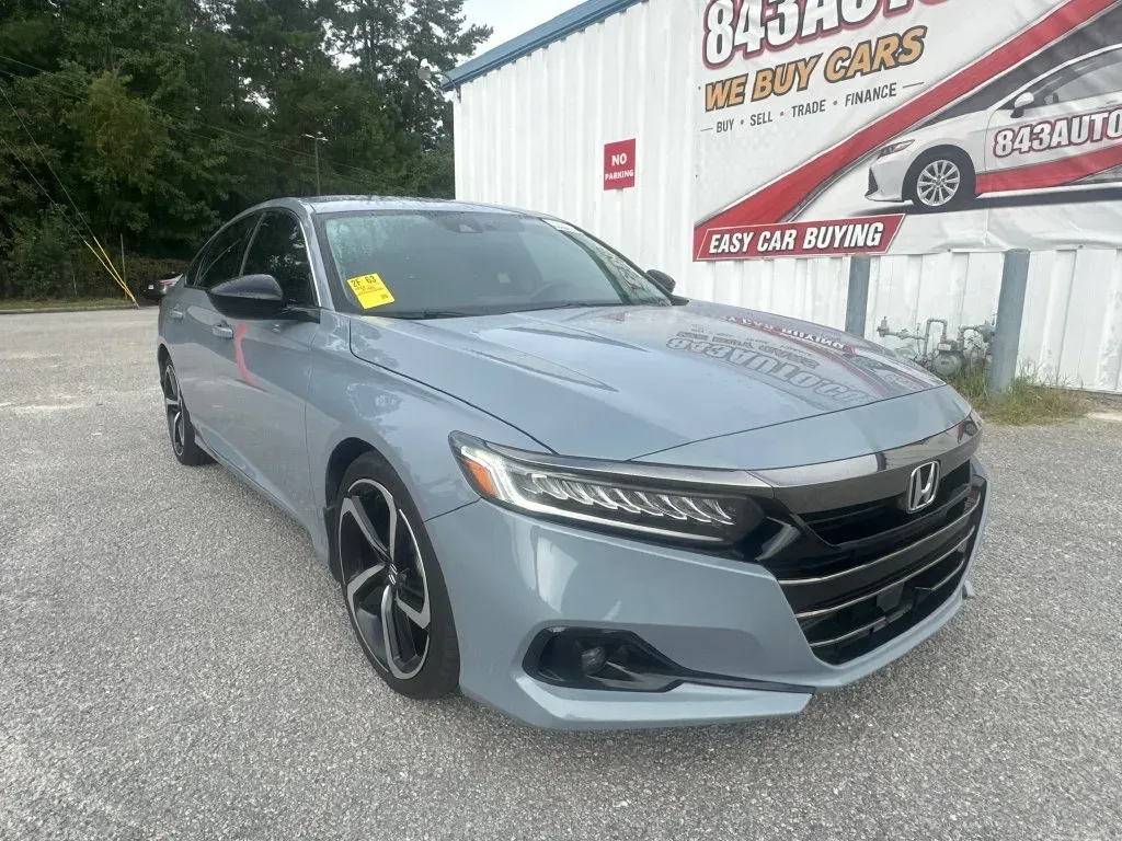 Blue 2022 Honda Accord Sport Special Edition for sale in Summerville, SC