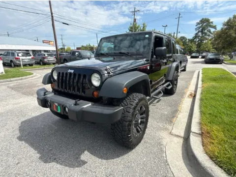 Black 2013 Jeep Wrangler Unlimited Sport for sale in Summerville, SC