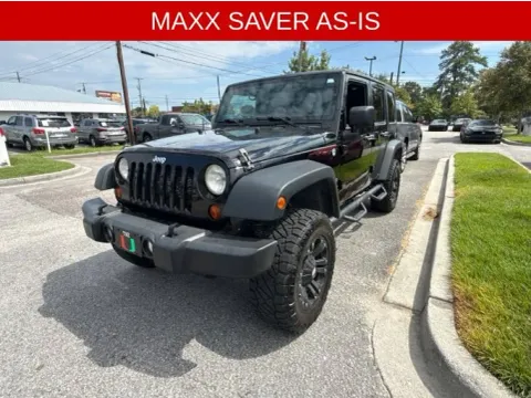 Black 2013 Jeep Wrangler Unlimited Sport for sale in Summerville, SC