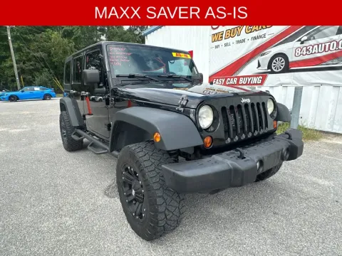 Black 2013 Jeep Wrangler Unlimited Sport for sale in Summerville, SC