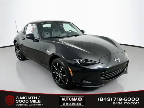 Black 2024 Mazda MX-5 Miata RF Grand Touring for sale in Summerville, SC