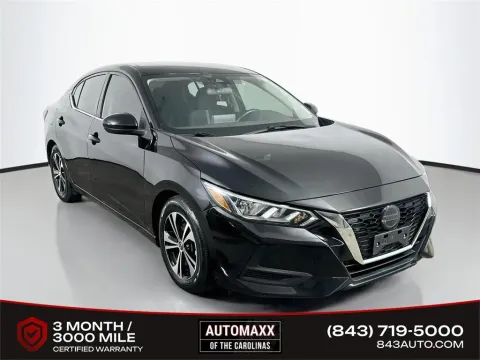 Black 2023 Nissan Sentra SV for sale in Summerville, SC