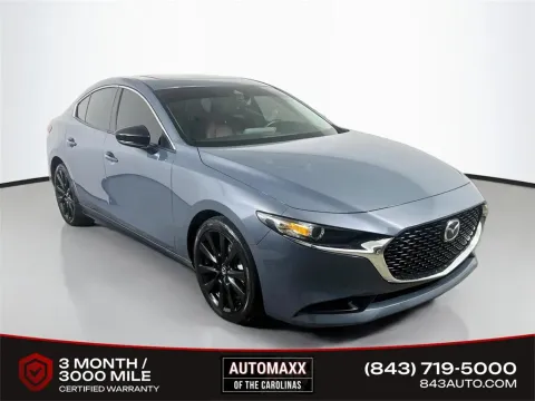 Gray 2023 Mazda Mazda3 2.5 S Carbon Edition for sale in Summerville, SC