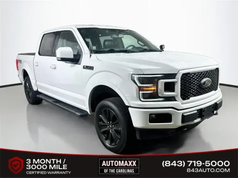 White 2020 Ford F-150 Lariat for sale in Summerville, SC