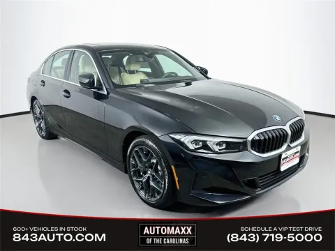Black 2025 BMW 3 Series 330i for sale in Summerville, SC