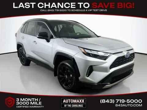 Black 2024 Toyota RAV4 Hybrid XSE for sale in Summerville, SC