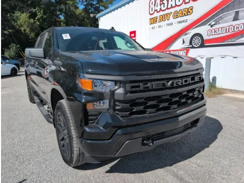Black 2025 Chevrolet Silverado 1500 Custom for sale in Summerville, SC