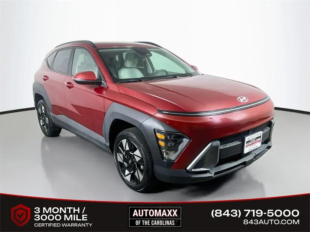 Red 2024 Hyundai Kona SEL for sale in Summerville, SC