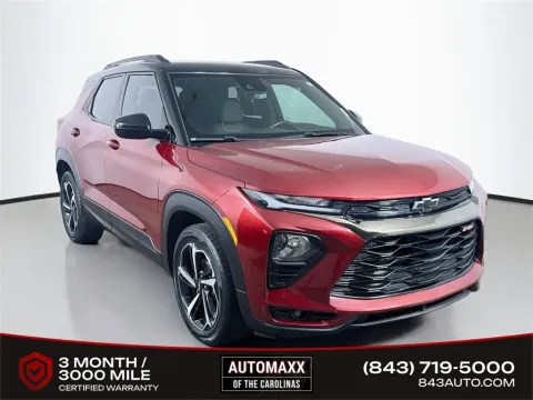 Red 2023 Chevrolet TrailBlazer RS for sale in Summerville, SC
