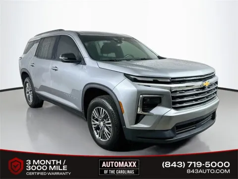 Gray 2025 Chevrolet Traverse LT for sale in Summerville, SC