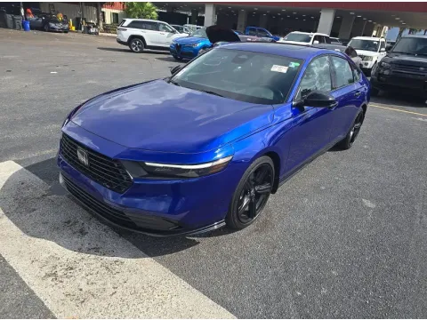 Blue 2025 Honda Accord Hybrid Sport-L for sale in Summerville, SC