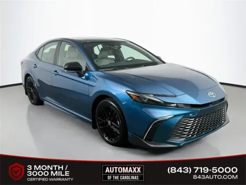 Blue 2025 Toyota Camry SE for sale in Summerville, SC