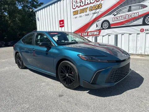 Blue 2025 Toyota Camry SE for sale in Summerville, SC