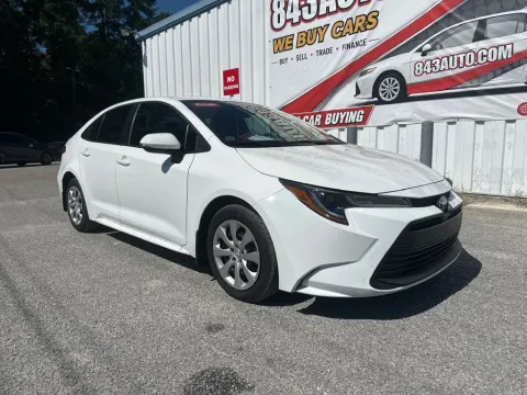 White 2025 Toyota Corolla LE for sale in Summerville, SC