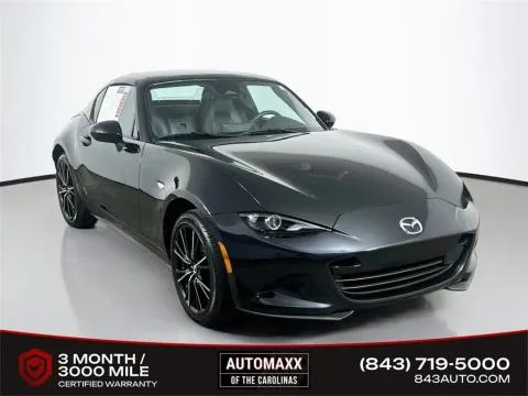 Black 2025 Mazda MX-5 Miata RF Grand Touring for sale in Summerville, SC
