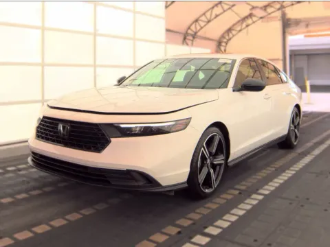 White 2024 Honda Accord Hybrid Sport for sale in Summerville, SC