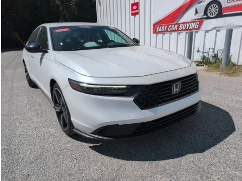 White 2024 Honda Accord Hybrid Sport for sale in Summerville, SC