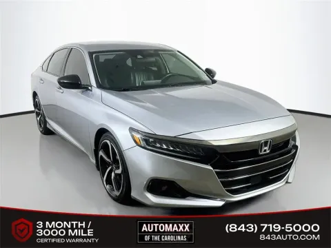 Silver 2021 Honda Accord Sport Special Edition for sale in Summerville, SC