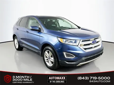 Blue 2018 Ford Edge SEL for sale in Summerville, SC