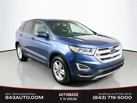 Blue 2018 Ford Edge SEL for sale in Summerville, SC